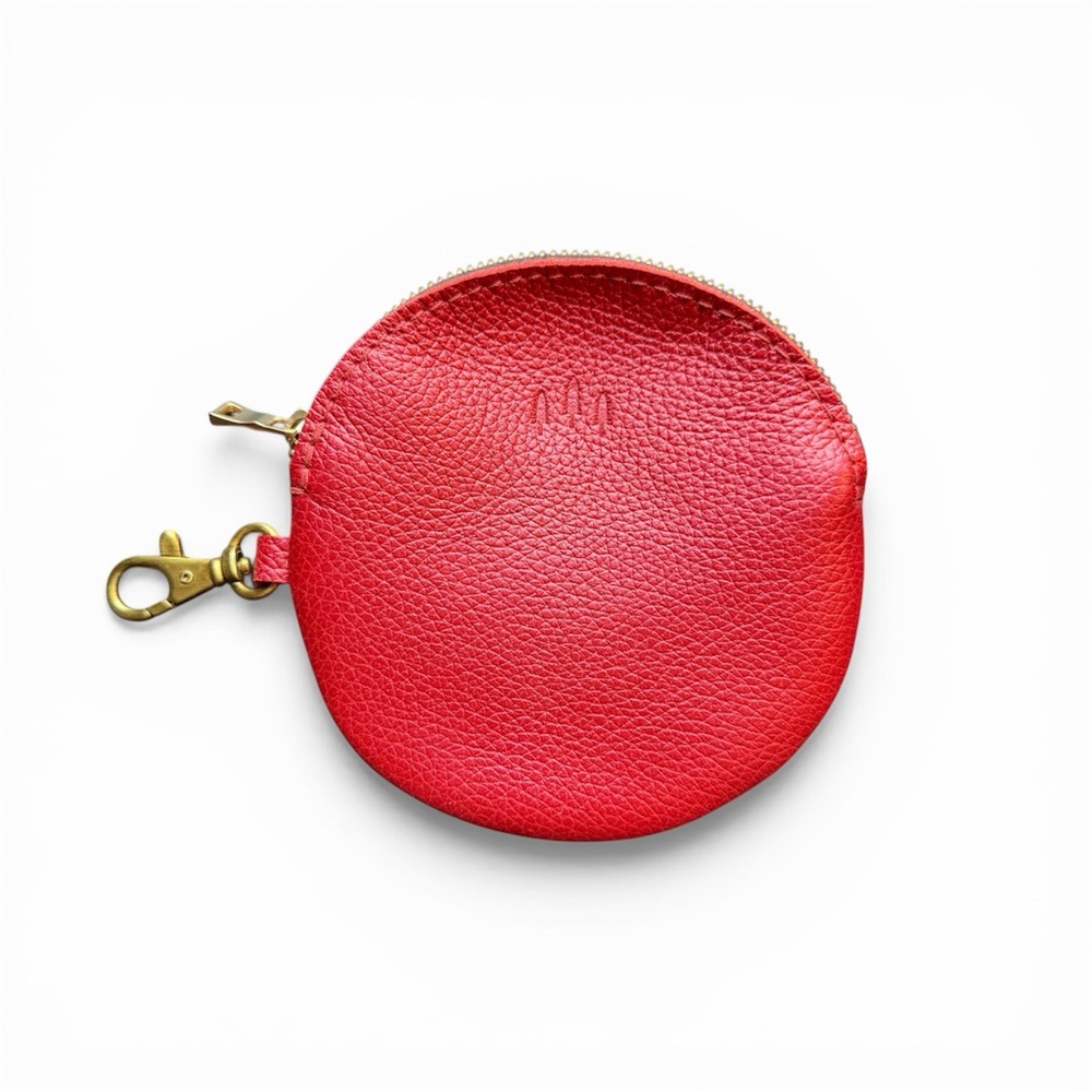 PORTLAND LEATHER Gordita Pouch Reba Red
